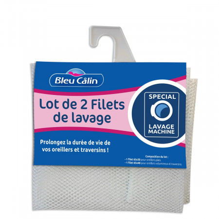 Lot de 2 filets de lavage