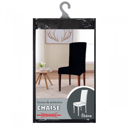 packaging noir chaise