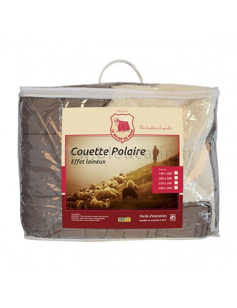 Couette bélier du nord effet mouton packaging