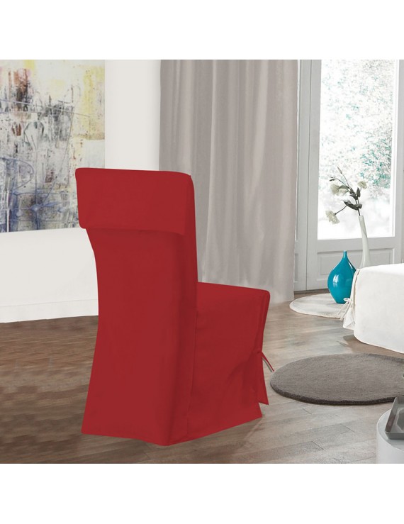 Housse chaise Rouge