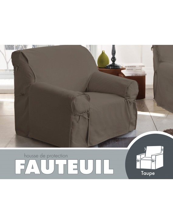 packaging fauteuil silco taupe recto