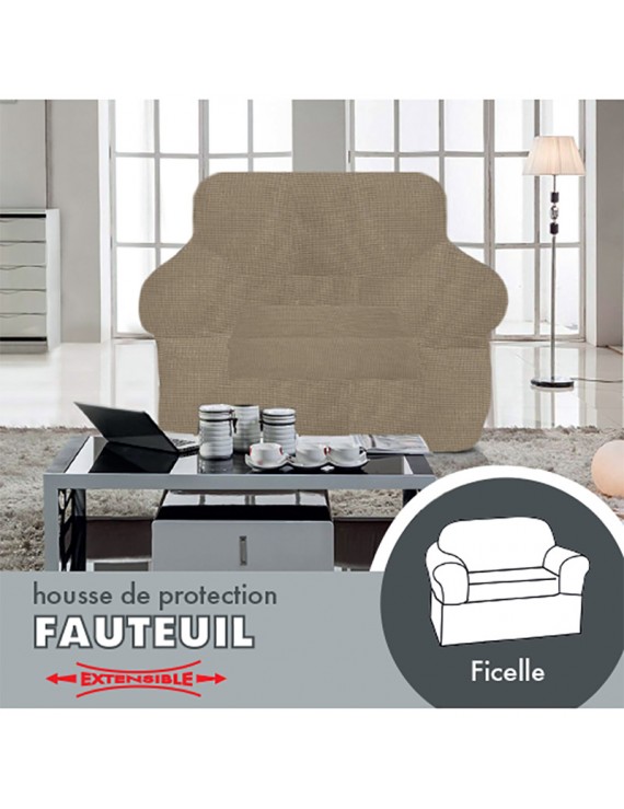 packaging fauteuil ficelle recto